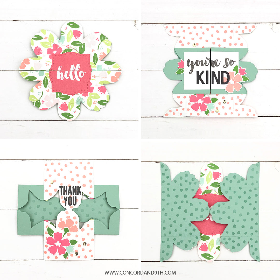 Blooms Turnabout™ Stamp Set