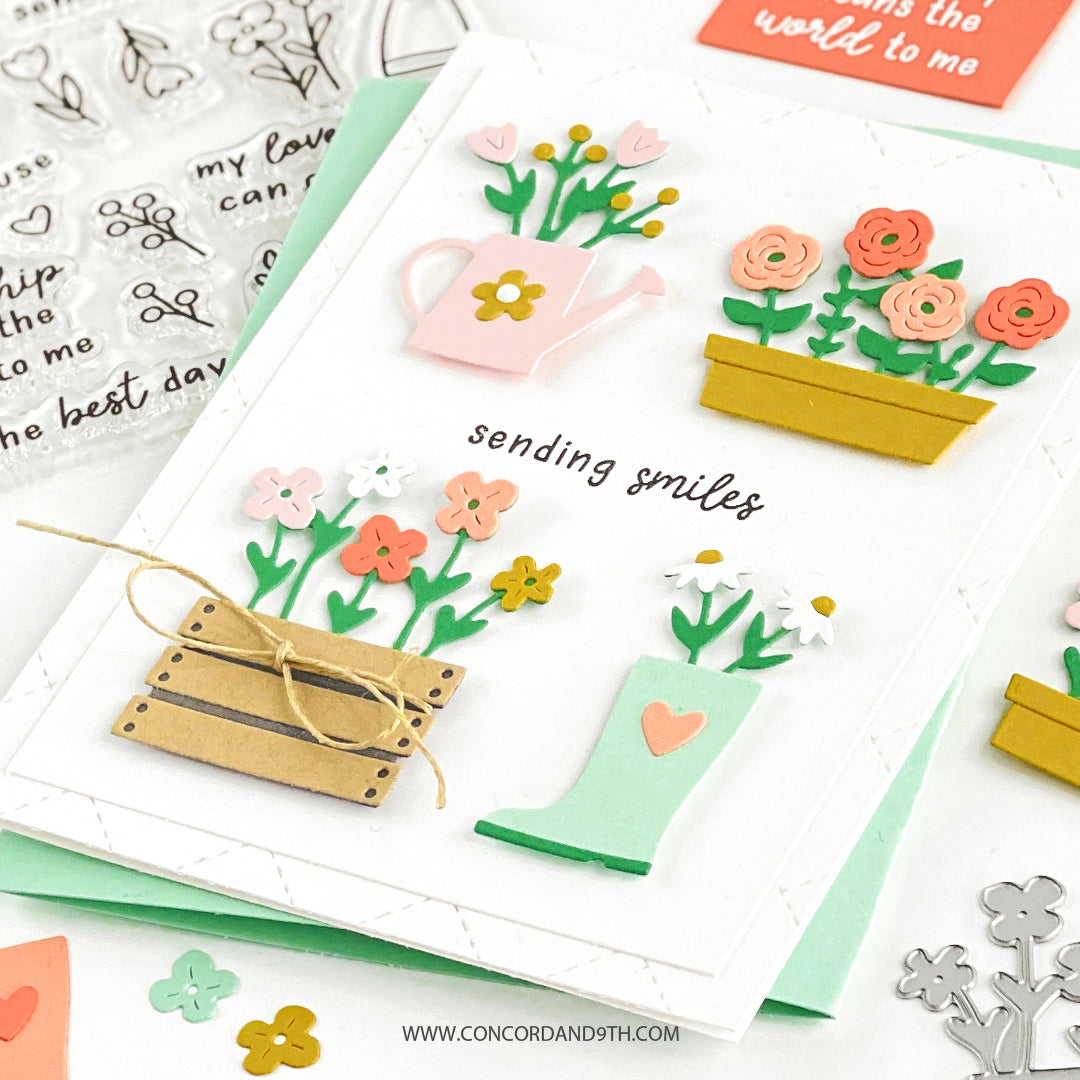 Friendship Garden Stamp Set