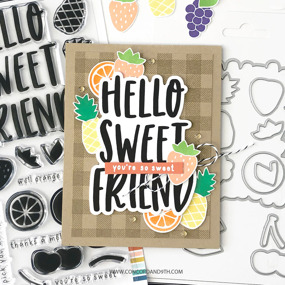 LAST CHANCE: Fruit for Thought Stamp Set