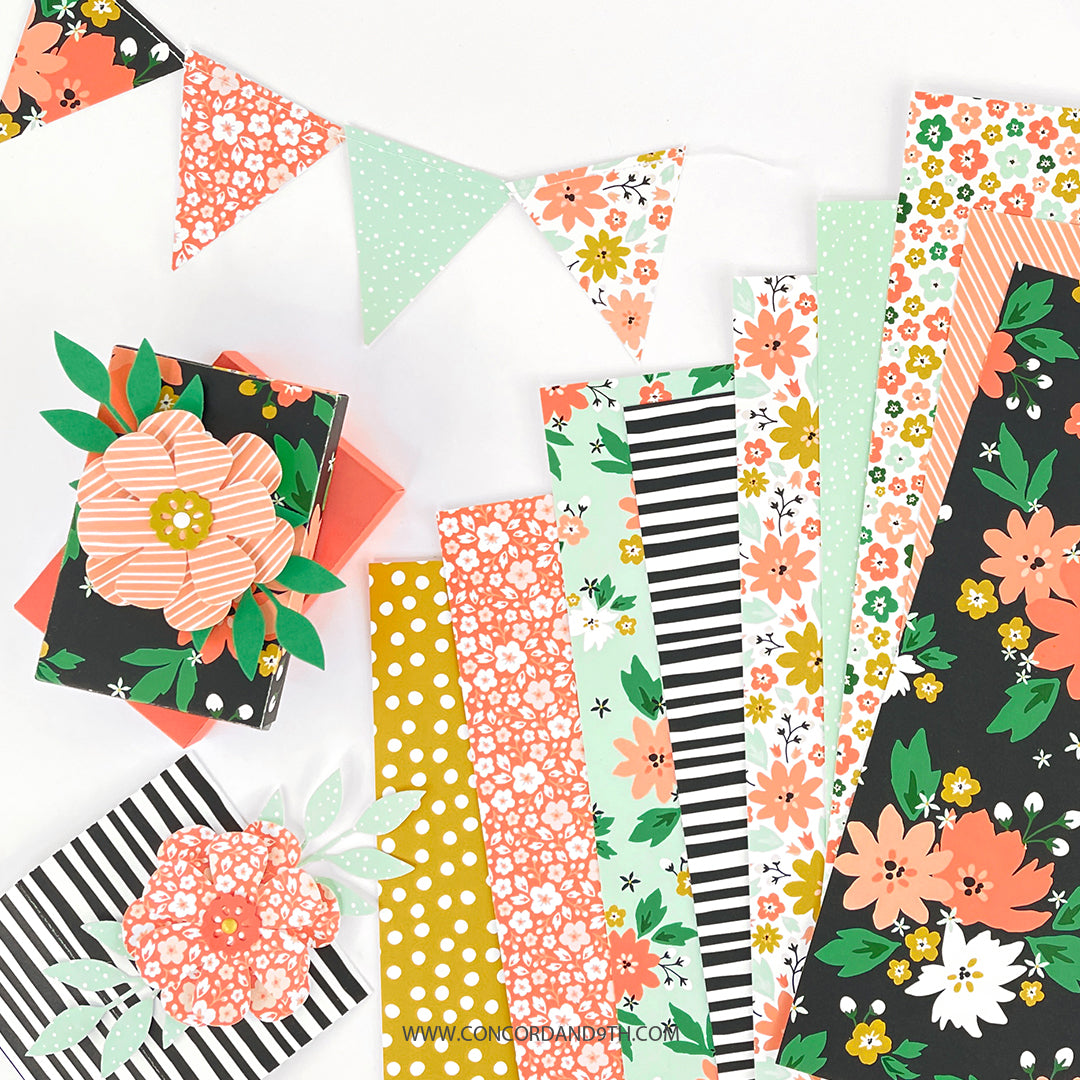 Garden Party Patterned Paper Pack - Concord & 9th