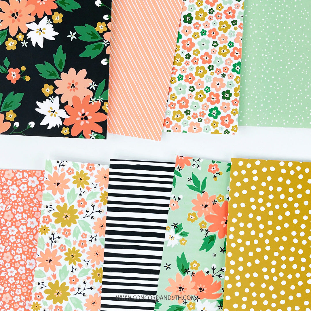 Garden Party Patterned Paper Pack - Concord & 9th