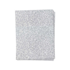 Concord & 9th Glitter Paper – Silver – The Foiled Fox
