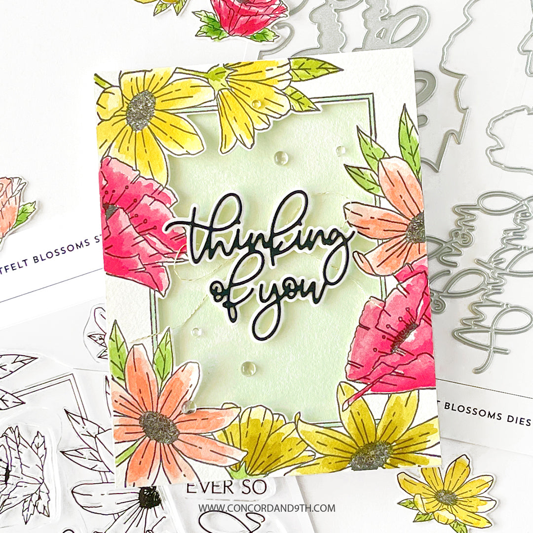 Troqueles Heartfelt Blossoms