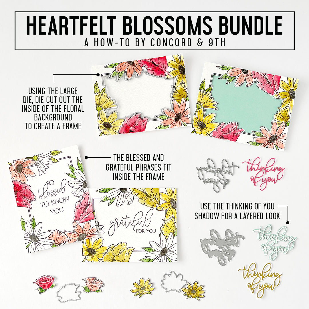 Heartfelt Blossoms Stamp Set