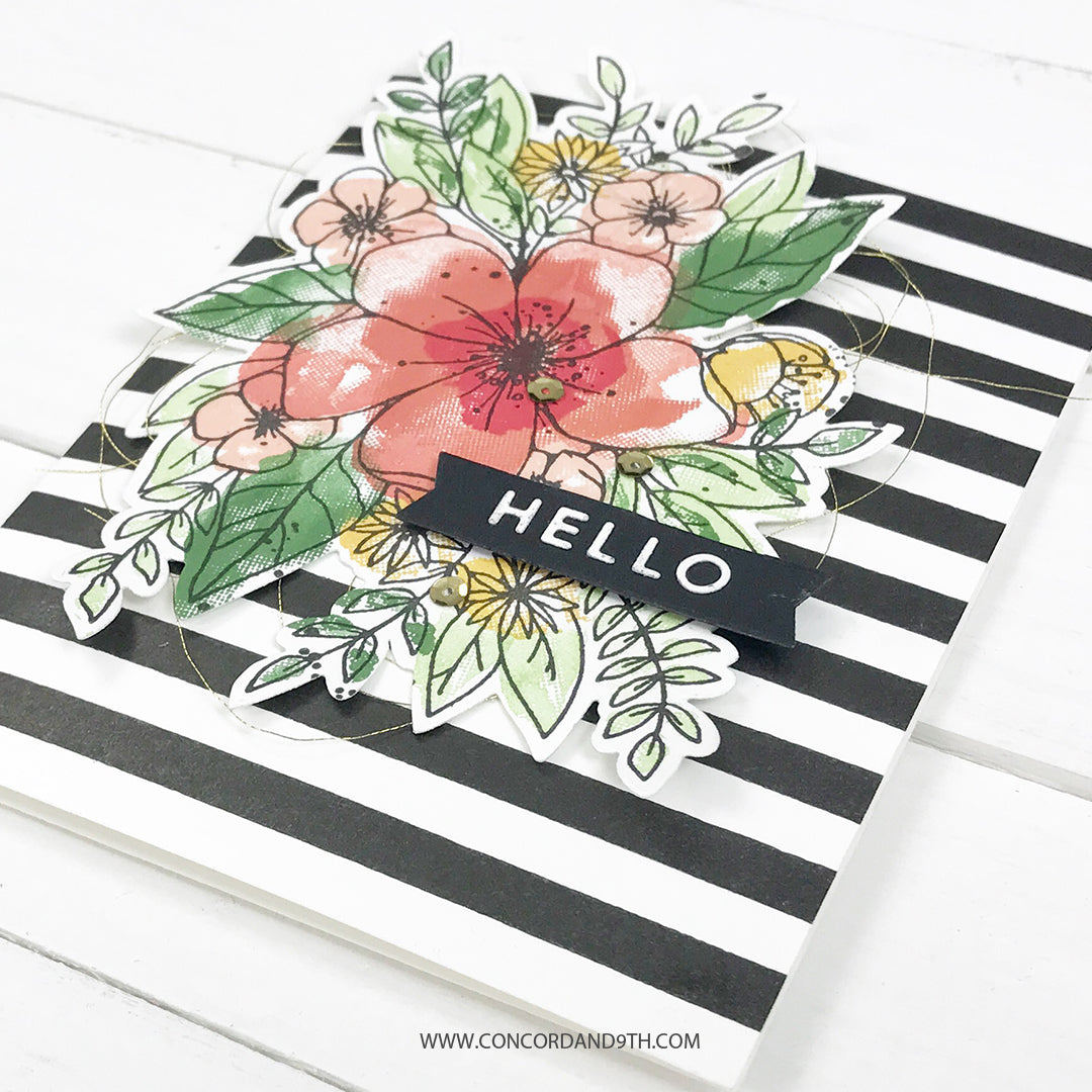 Juego de sellos Hello Lovely