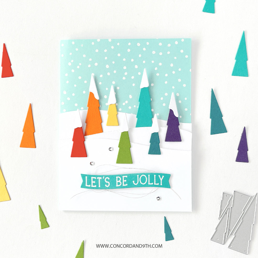 Juego de sellos Stacks Home for the Holidays