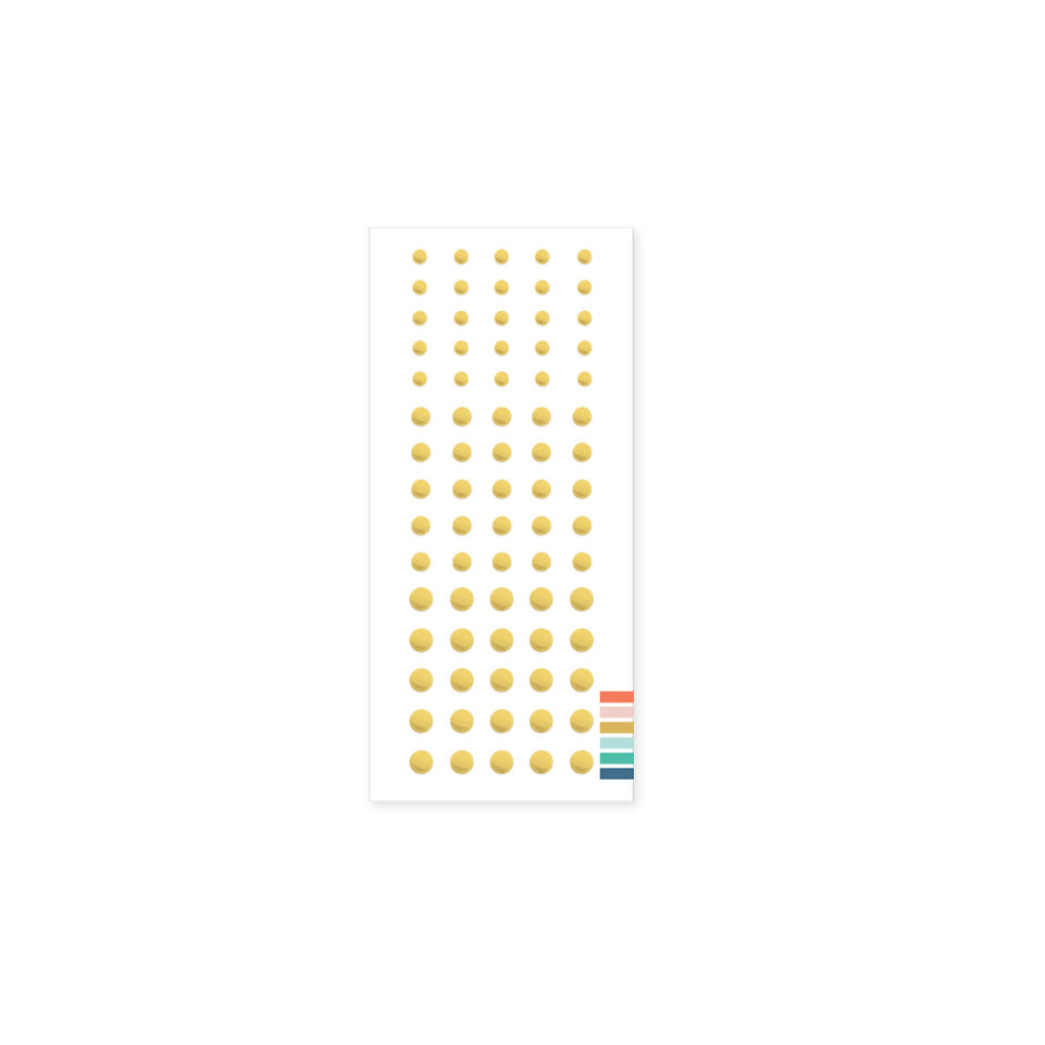 Enamel Dots: Honeycomb