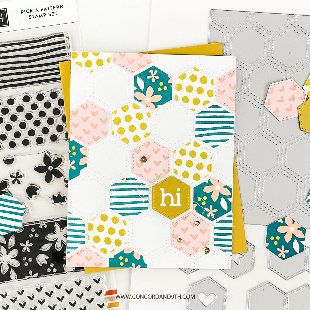 Honeycomb Patterns Bundle - Concord & 9th