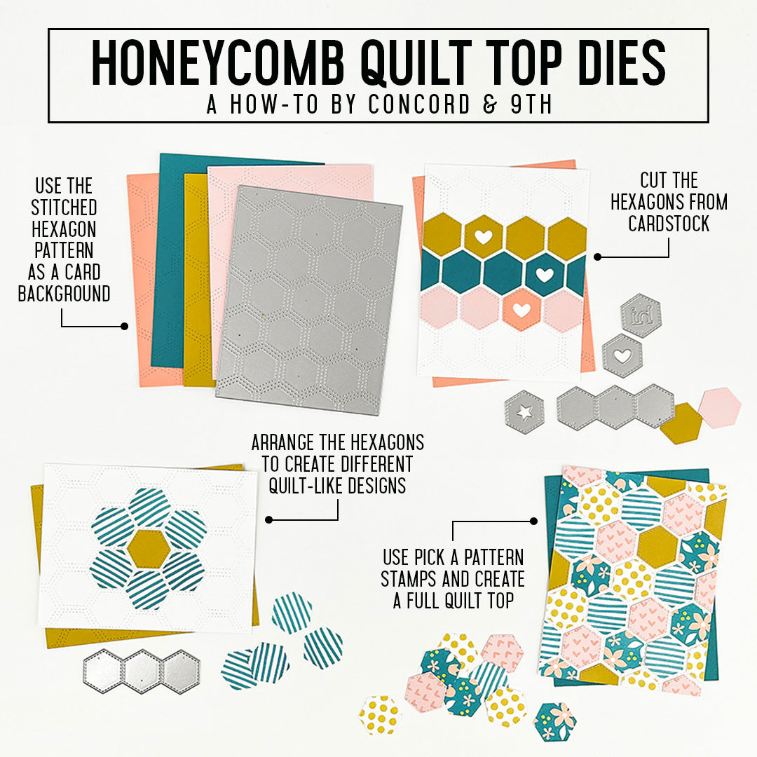 Honeycomb Quilt Top Dies