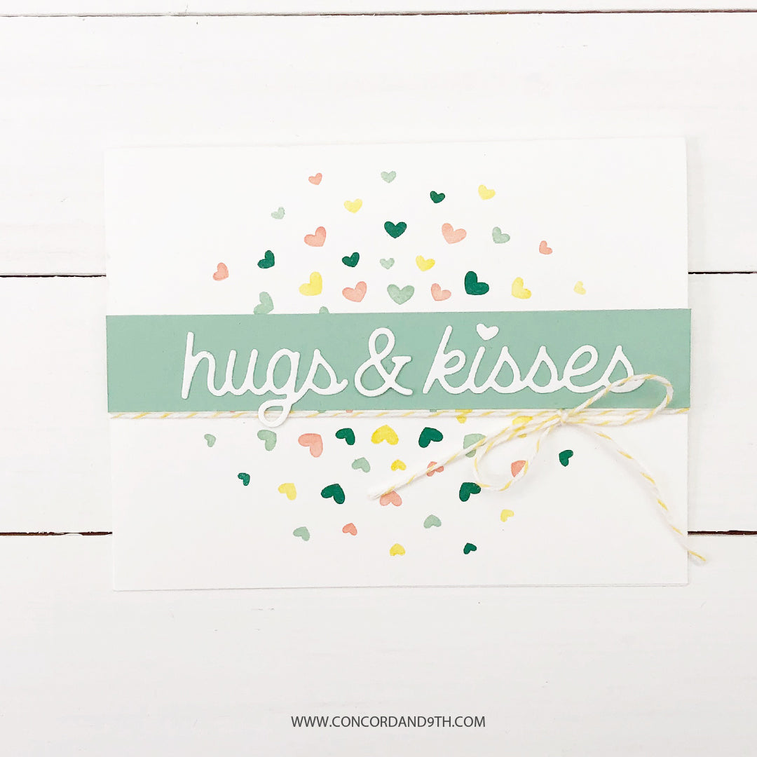 Hugs &amp; Kisses Turnabout™ Dies