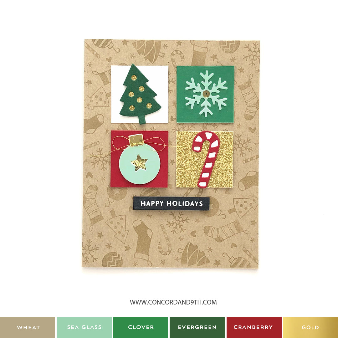 Iconic Christmas Turnabout™ Stamp Set