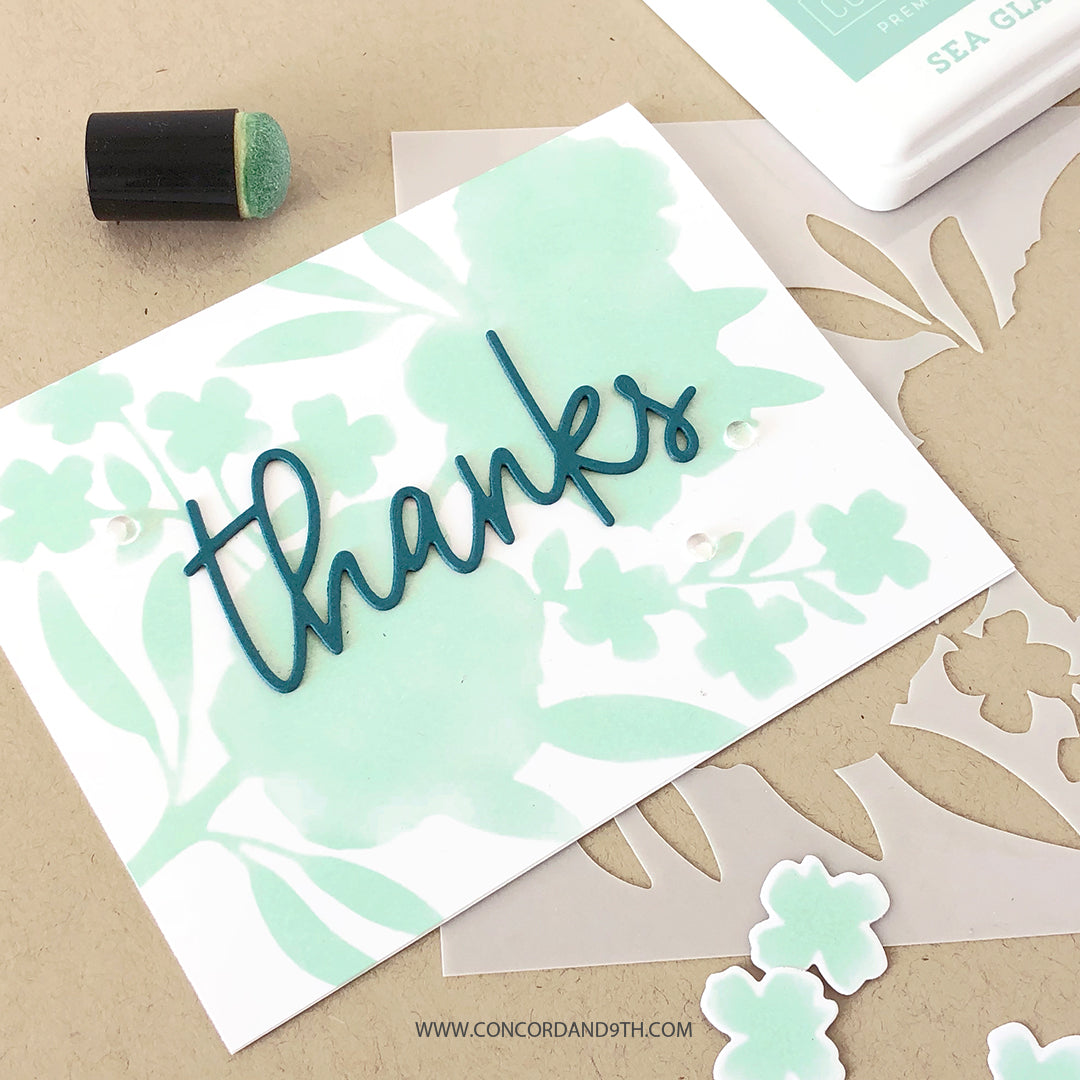 In Bloom Stencil Pack