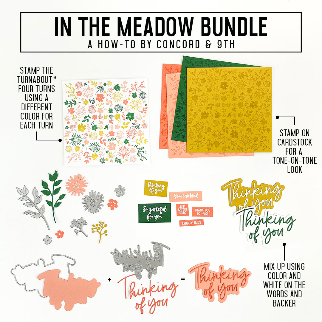 In the Meadow Turnabout™ Stamp Set
