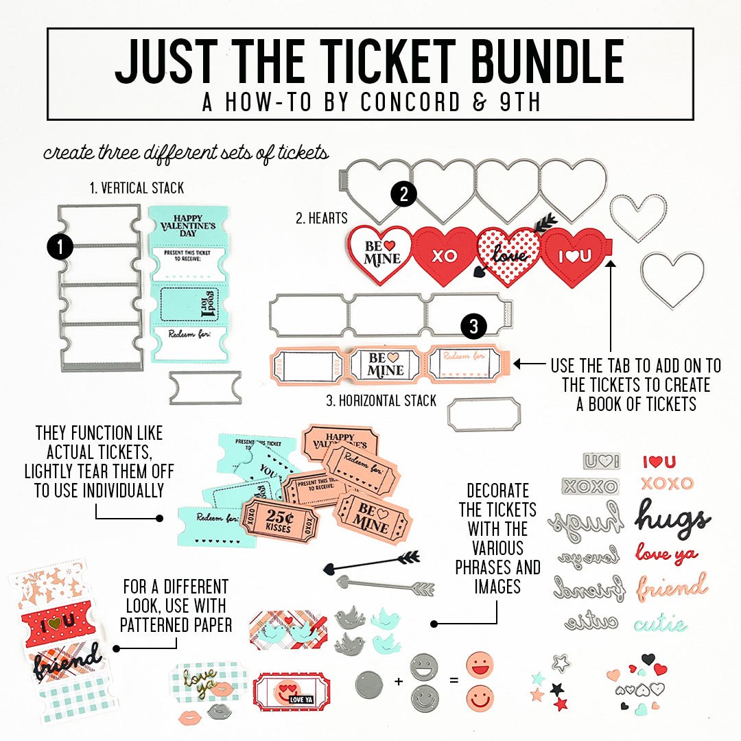 Just the Ticket Stamp Set