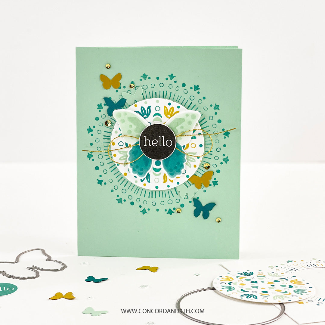 Troqueles de mariposa boho