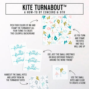 Kite Turnabout™ Stamp Set - Concord & 9th