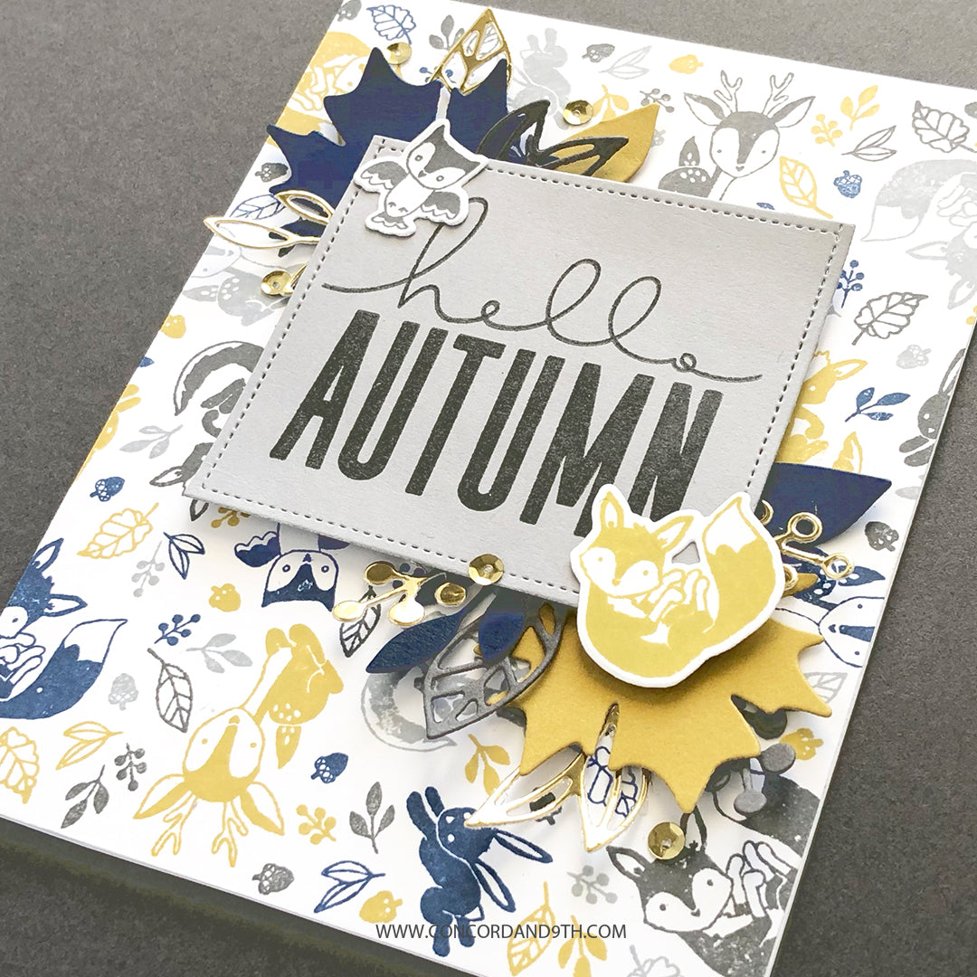 Woodland Turnabout™ Stamp Set