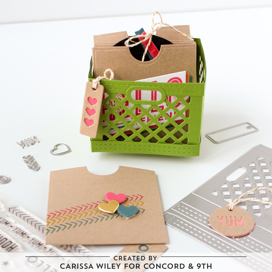 Little Crate Tags Stamp Set