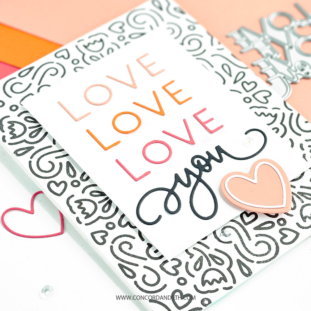Love Lines Turnabout™ Stamp Set