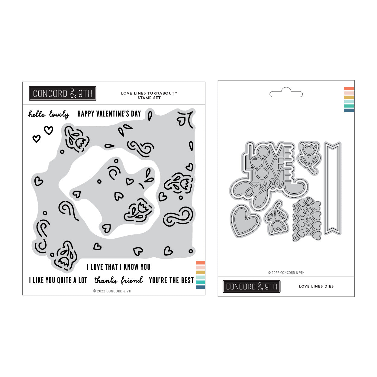 Paquete de líneas de amor