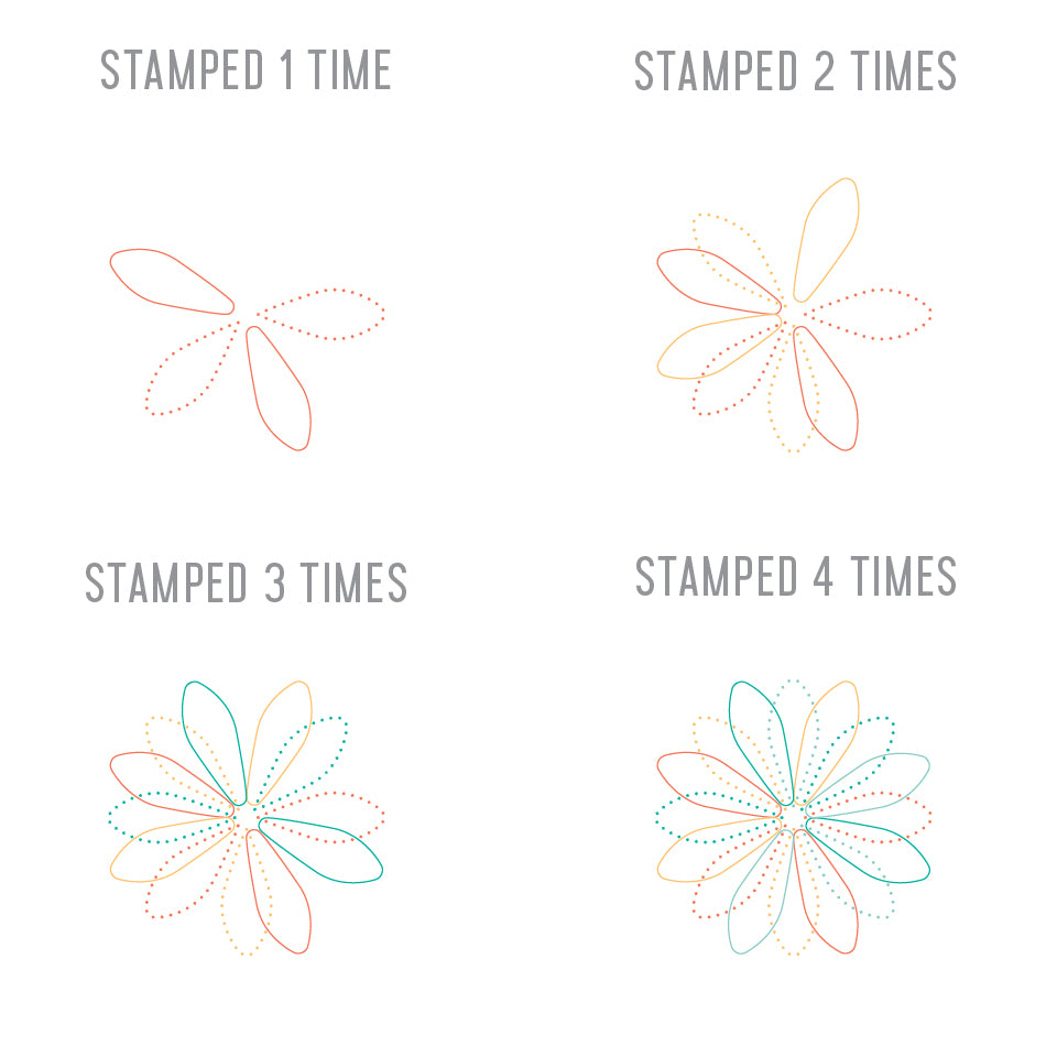 Mini Spirograph Turnabout™ Stamp Set