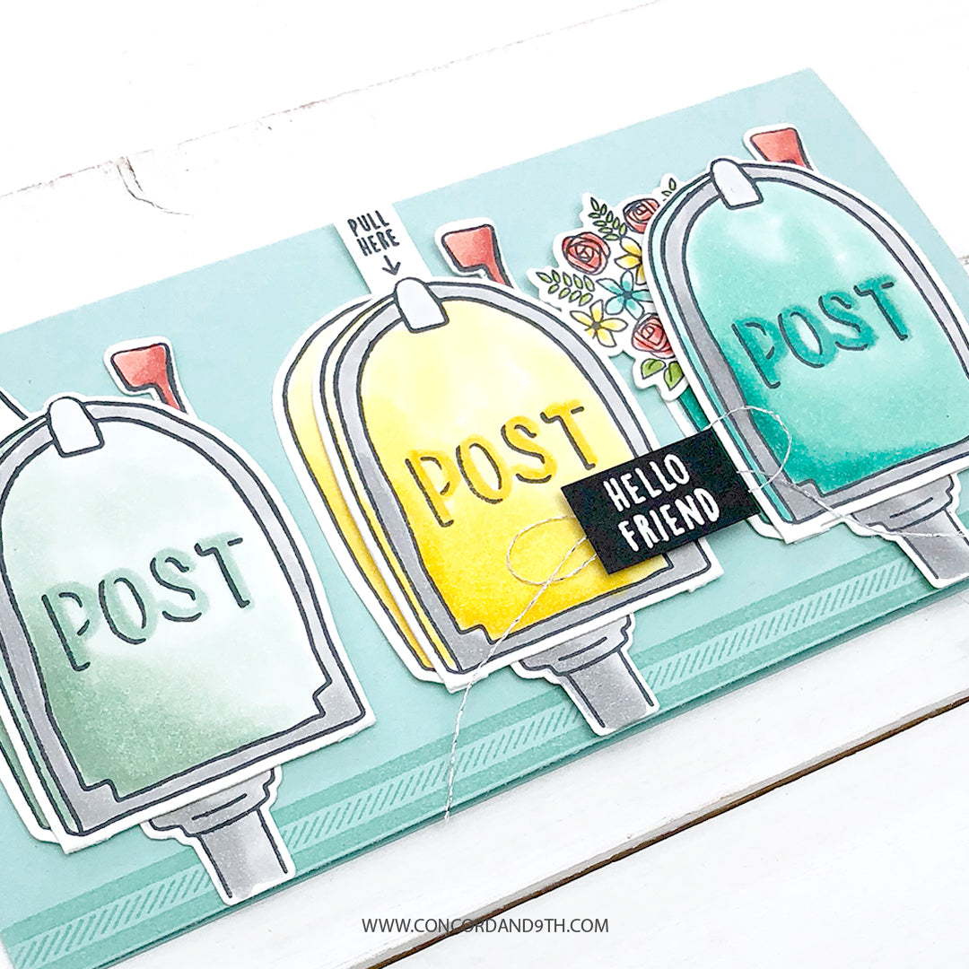 Mail Drop Stamp Set