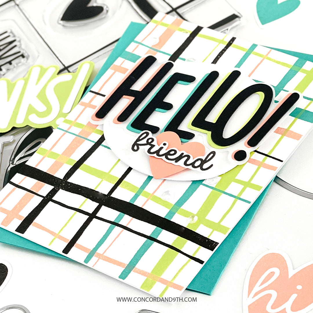 Juego de sellos Markered Turnabout™