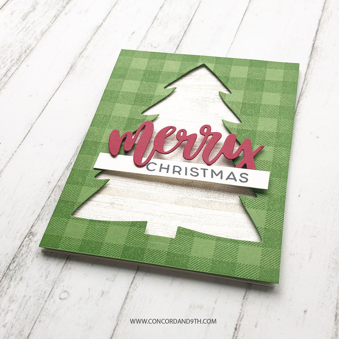 Juego de sellos con fondo de cuadros