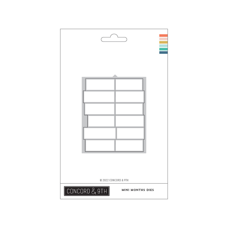 Troqueles Mini Months