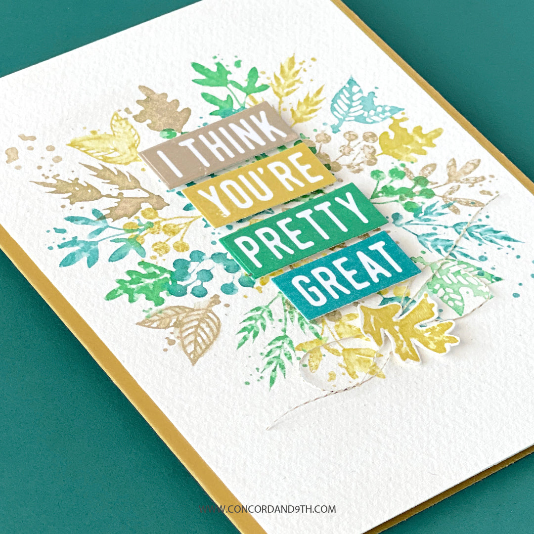 Mix & Match Everyday Sentiments Stamp Set