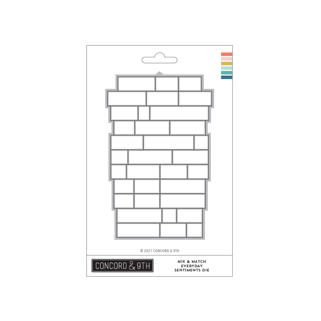 Troquel Mix &amp; Match Everyday Sentiments