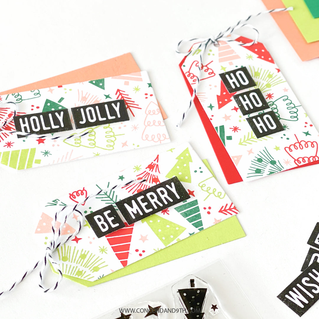 Troquel Mix &amp; Match Holiday Sentiments