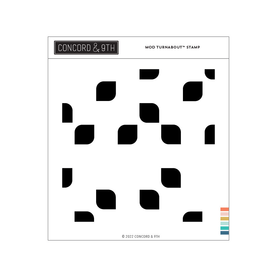 Mod Turnabout™ Stamp