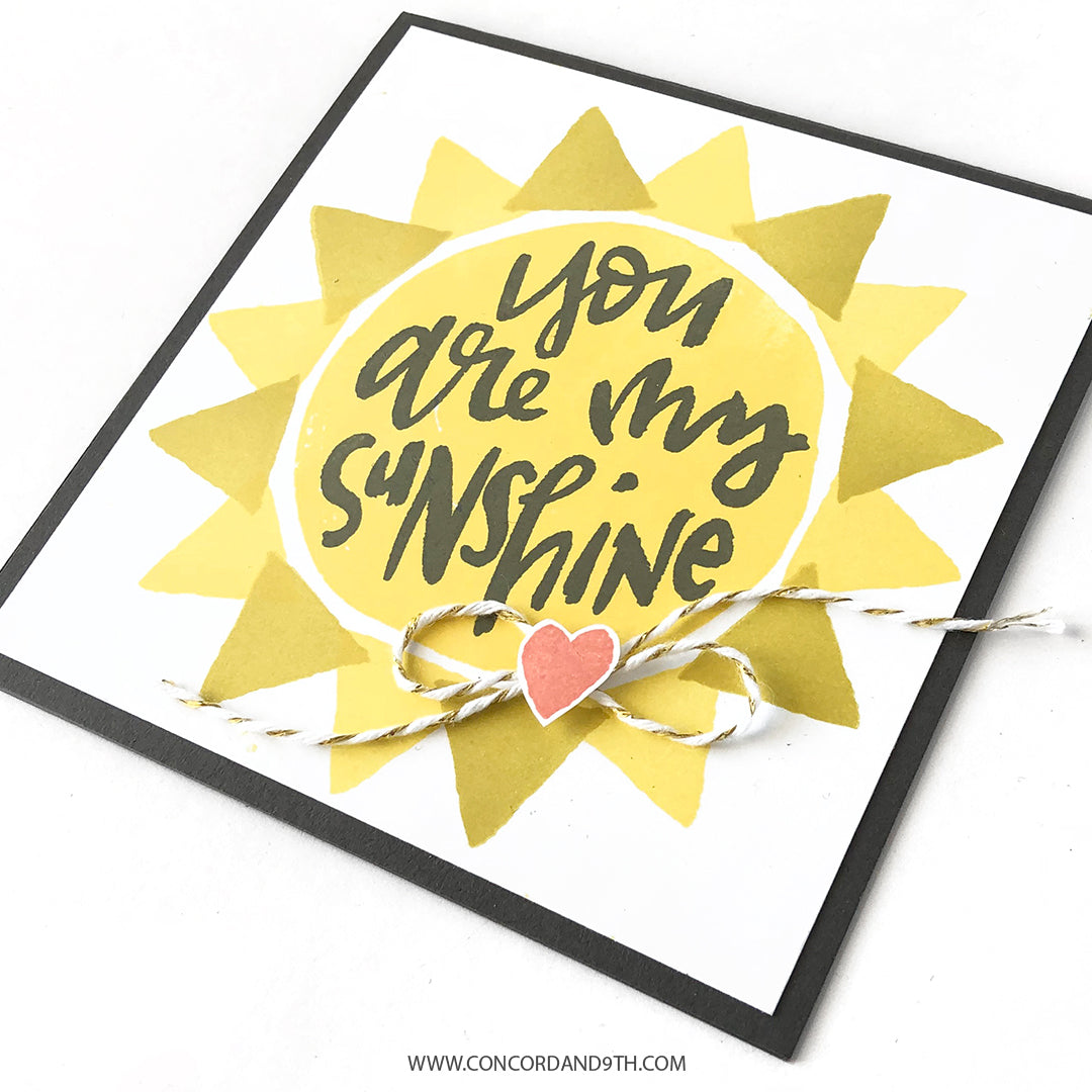 Painted Shapes Stamp Set