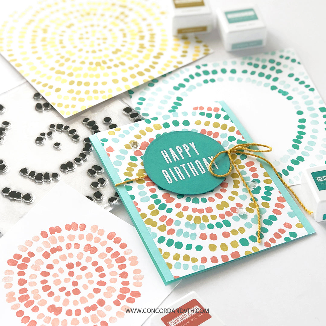 Painted Dots Turnabout™ Stamp
