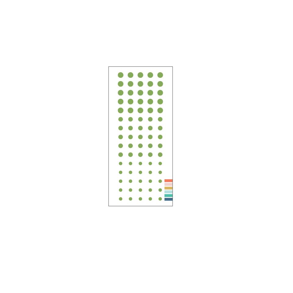 Enamel Dots: Parsley WHOLESALE