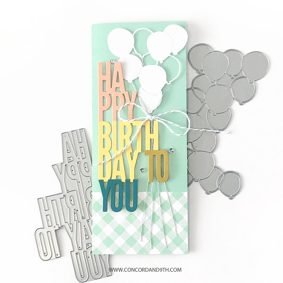 Birthday Perfect Pairings Dies