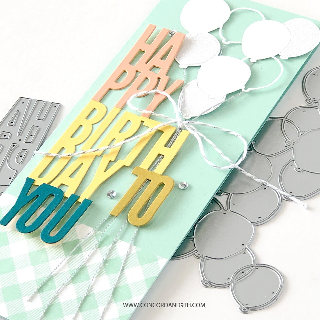 Birthday Perfect Pairings Dies