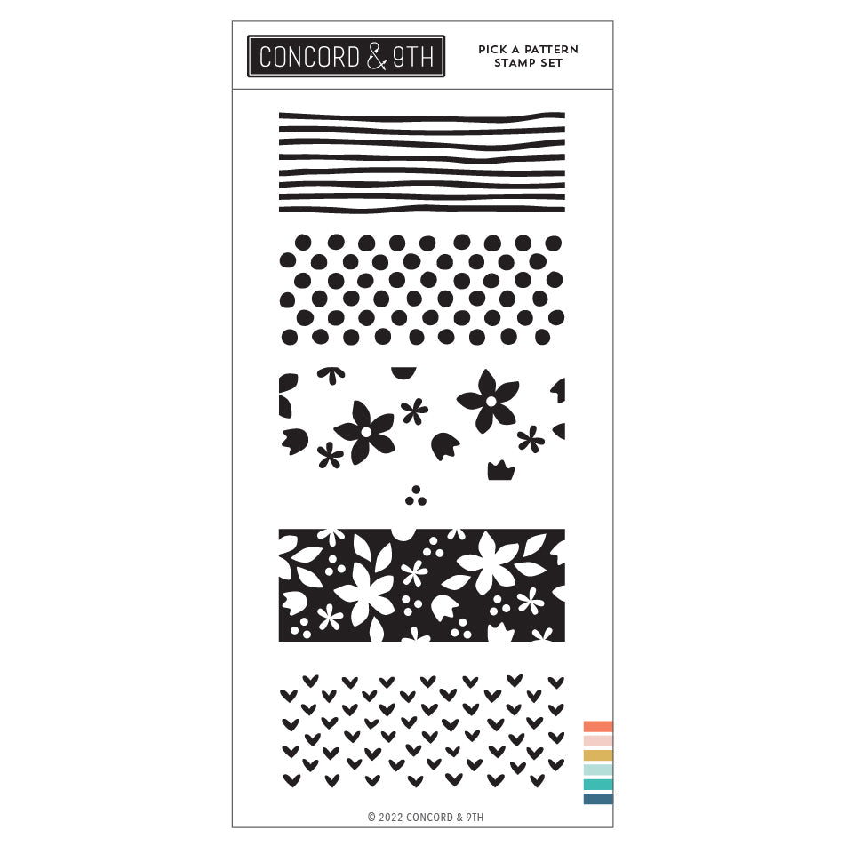 Pick a Pattern Stamp Set WHOLESALE