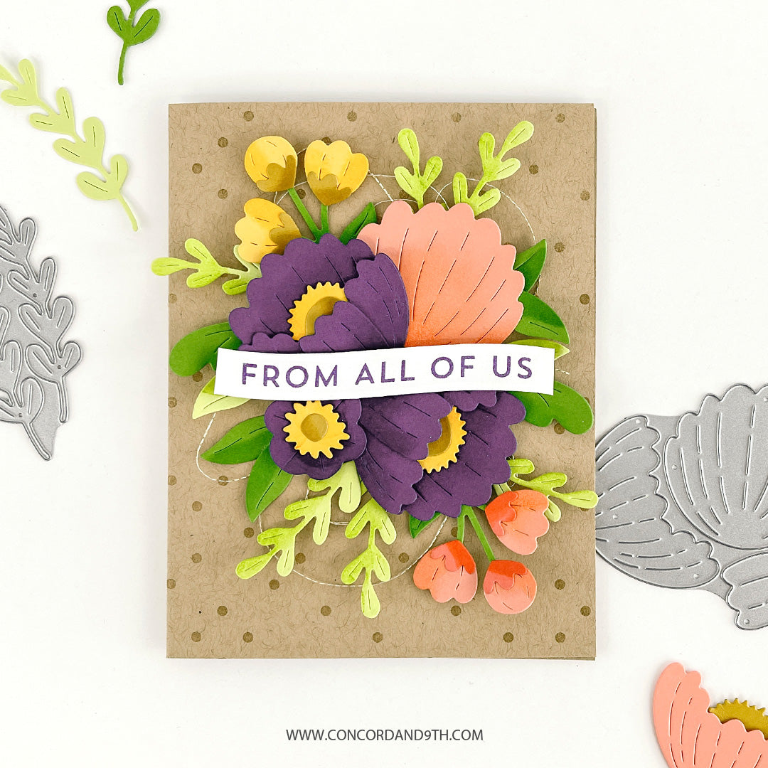 Picked Posie Greetings Stamp Set