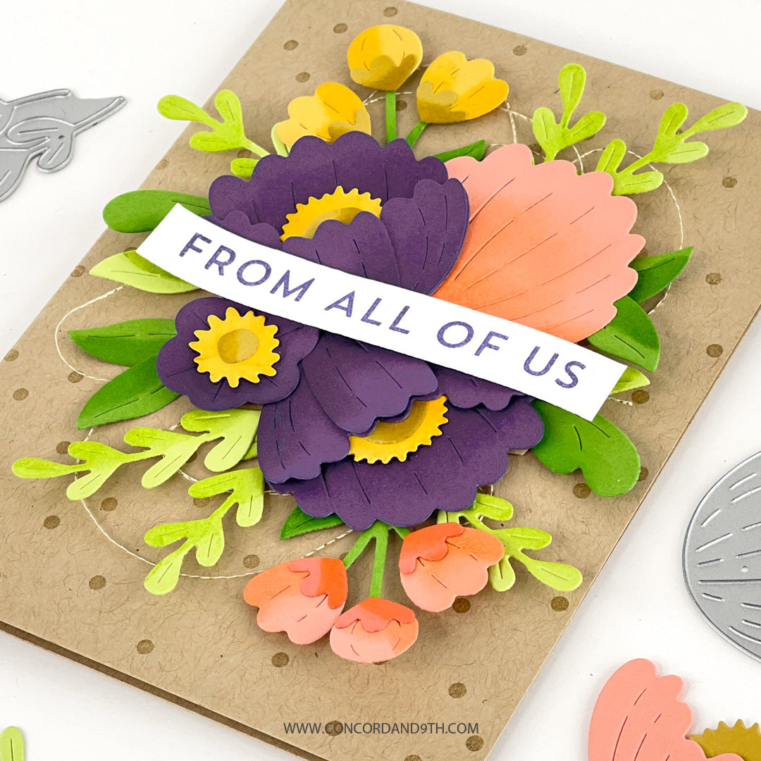 Picked Posie Greetings Stamp Set