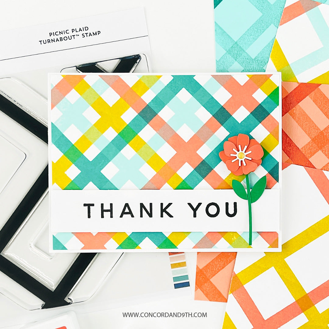 Picnic Plaid Turnabout™ Stamp