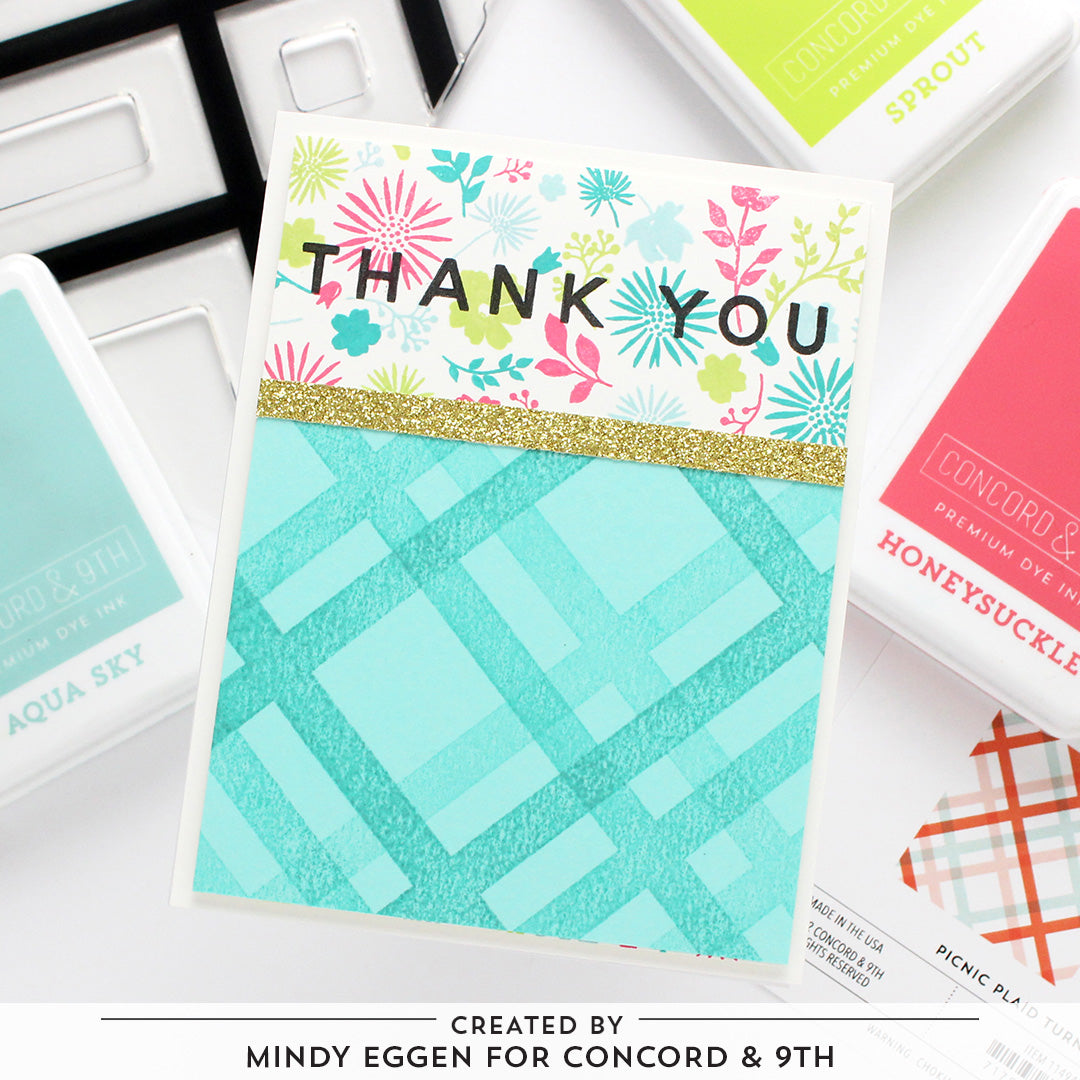 Picnic Plaid Turnabout™ Stamp