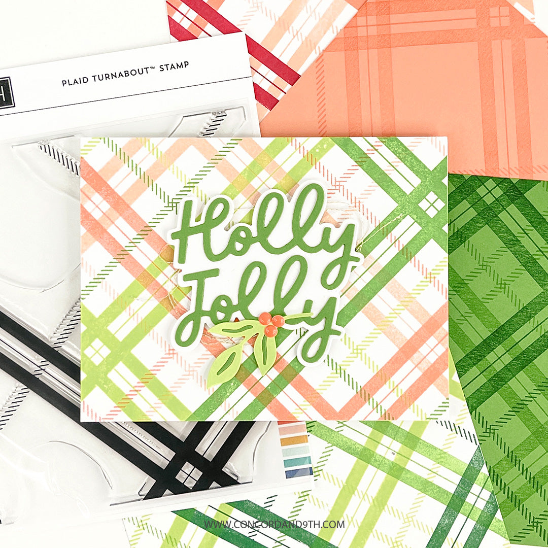 Plaid Turnabout™ Stamp