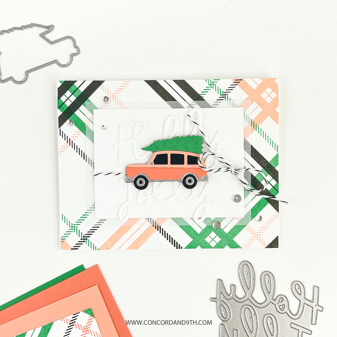 Plaid Turnabout™ Stamp