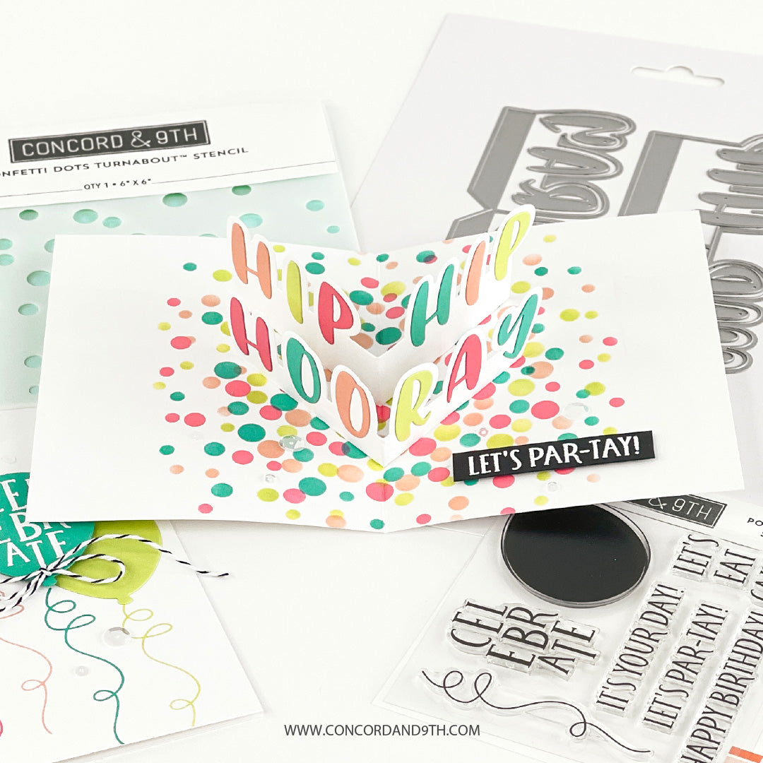 Pop-Up Par-Tay Stamp Set WHOLESALE