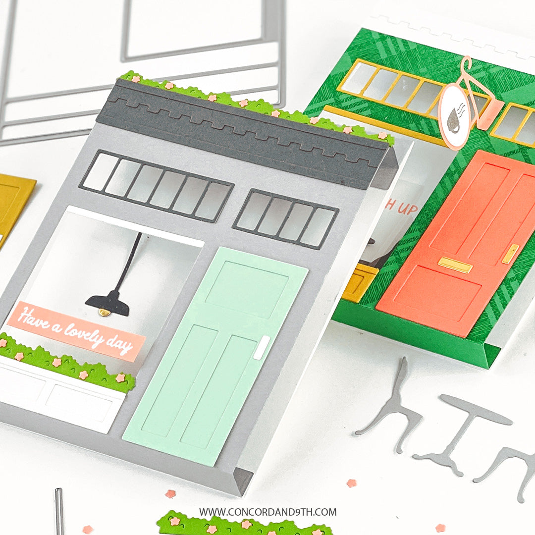 Troqueles de base para tienda emergente