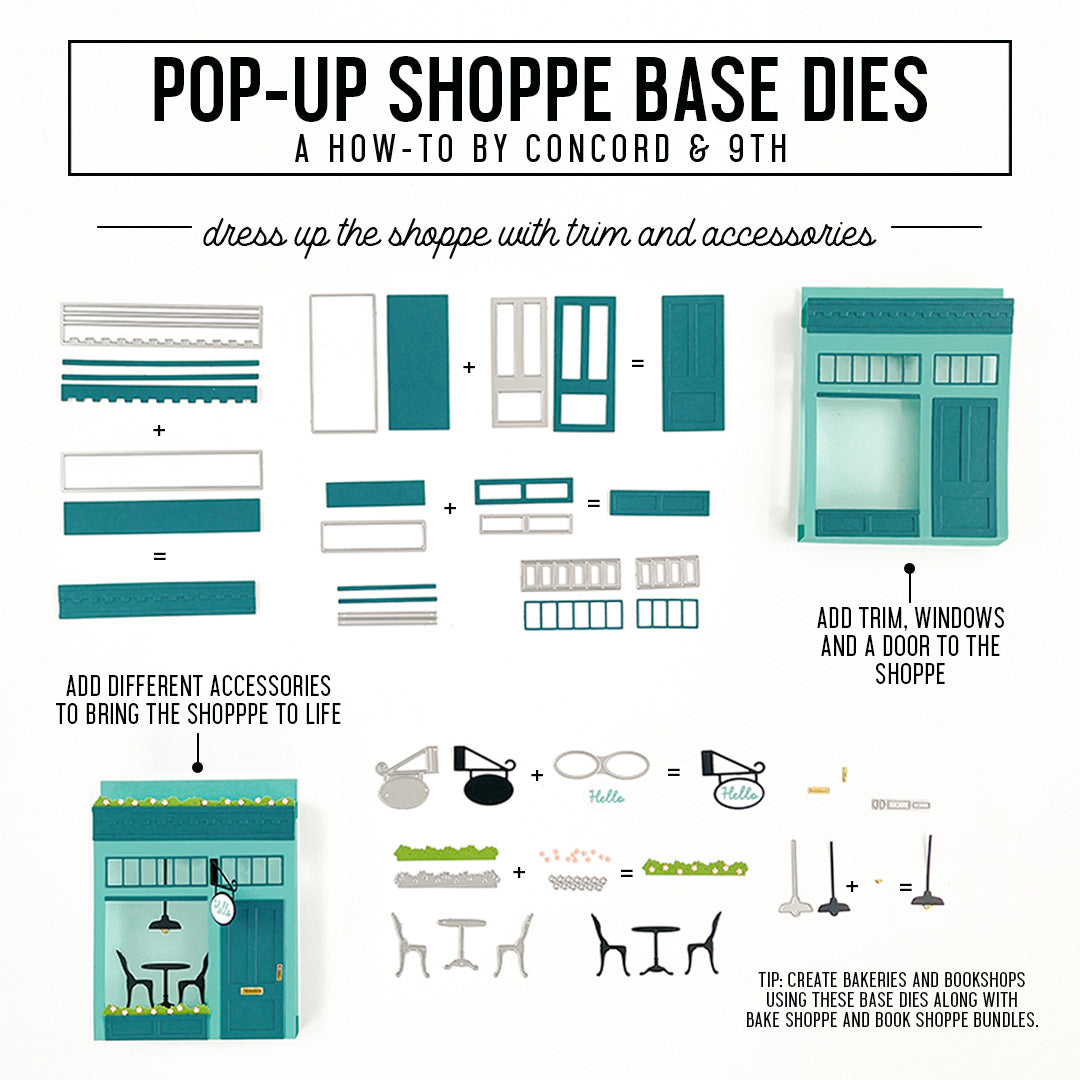 Pop-Up Shoppe Base Dies