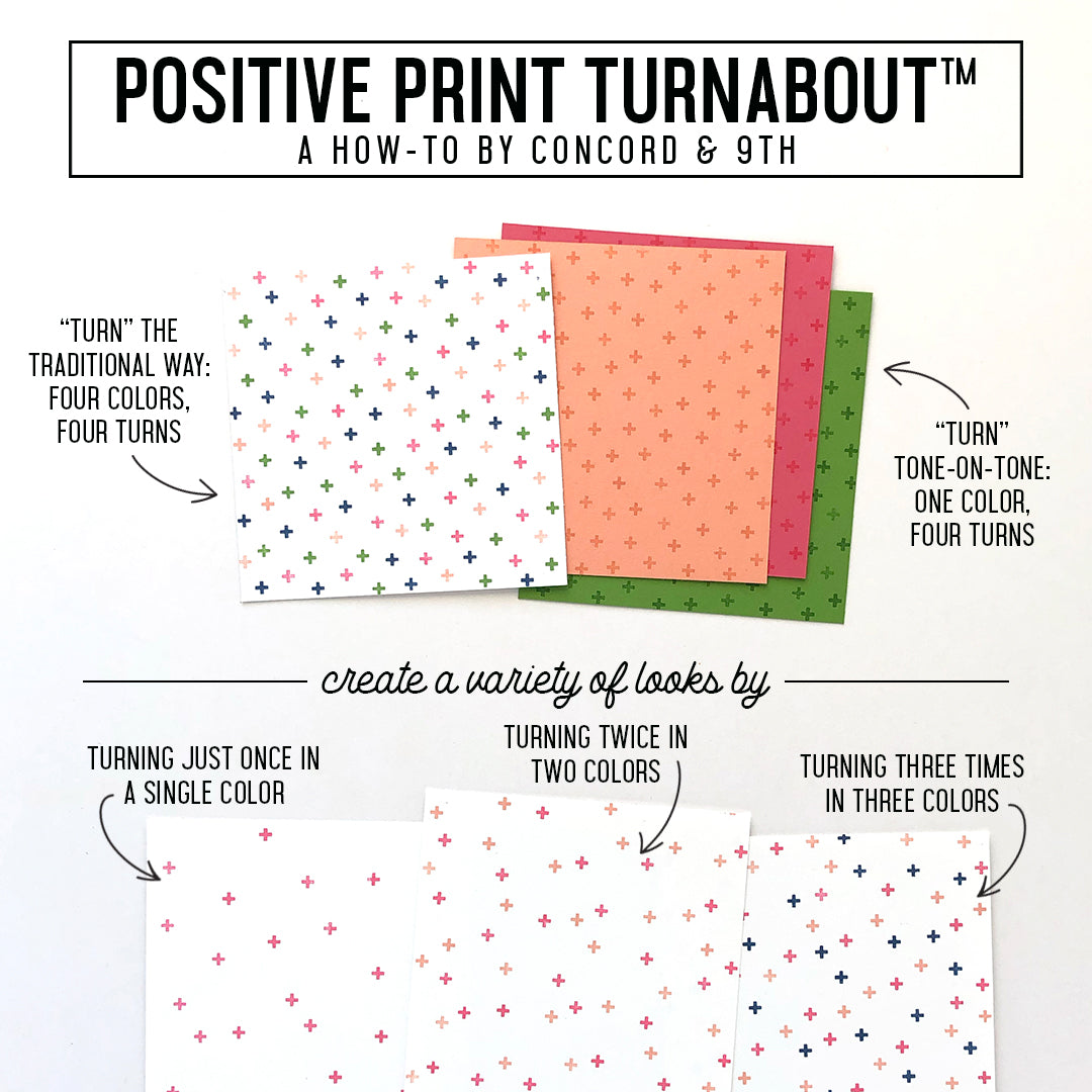 LAST CHANCE: Positive Print Turnabout™ Stamp