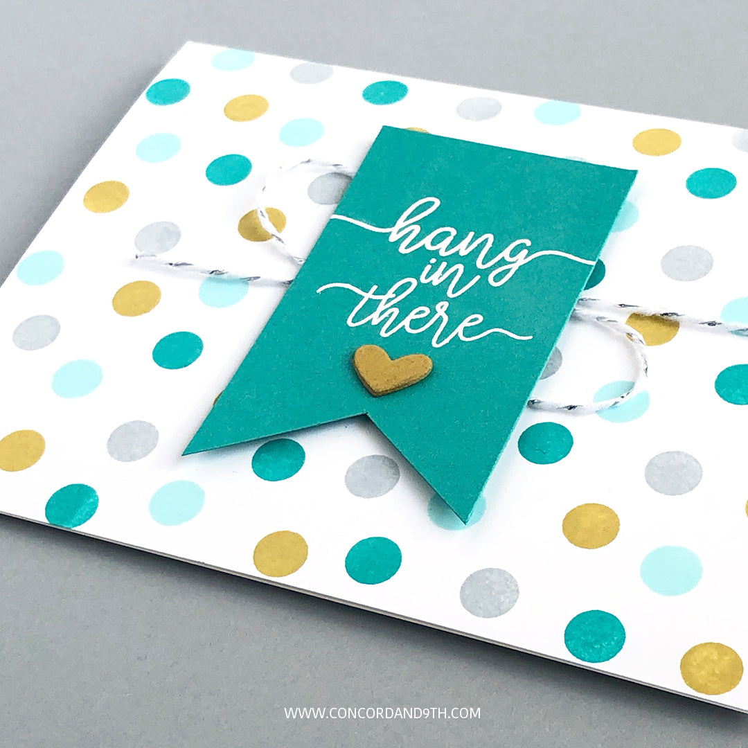 Scattered Dots Turnabout™ Stamp